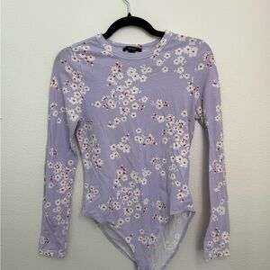 Floral Long Sleeve Bodysuit